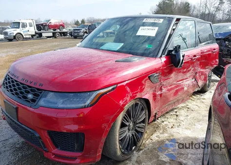 2019 Land Rover Range Rover Sport Supercharged Dynamic z USA, uszkodzony, nr VIN SALWR2RE3KA837163